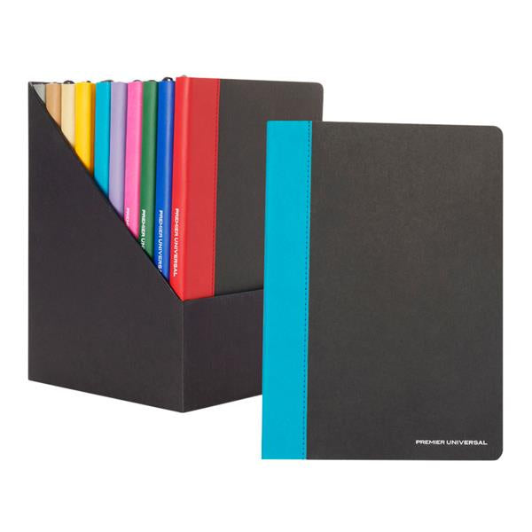 Premier A5 112 Sheets Multicolour Spine Pu Journal