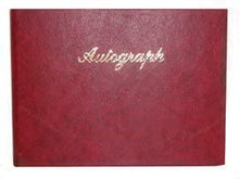 Load image into Gallery viewer, Autograph Book Blk, Blue and Red
