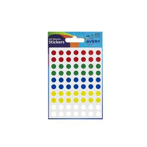 Avery 8mm Self Adhesive Dot Stickers