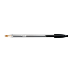 Bic Cristal Medium Black Box 50