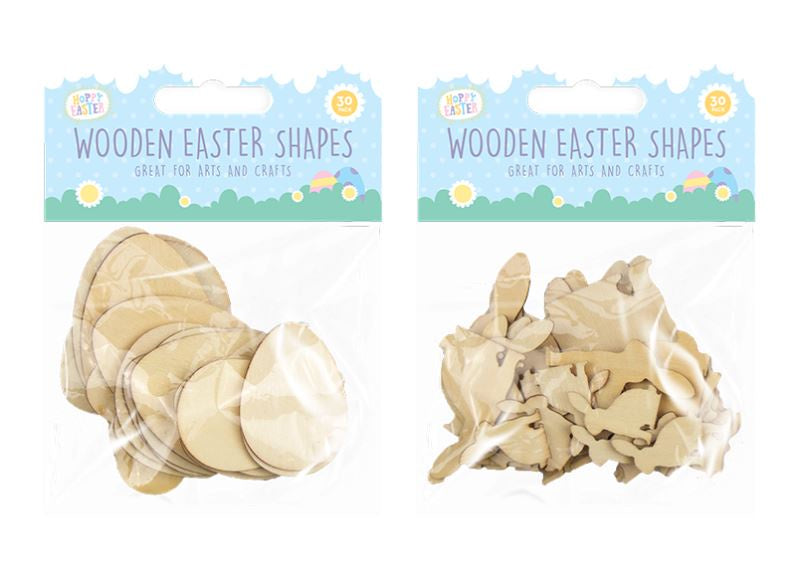 Wooden Easter Shapes