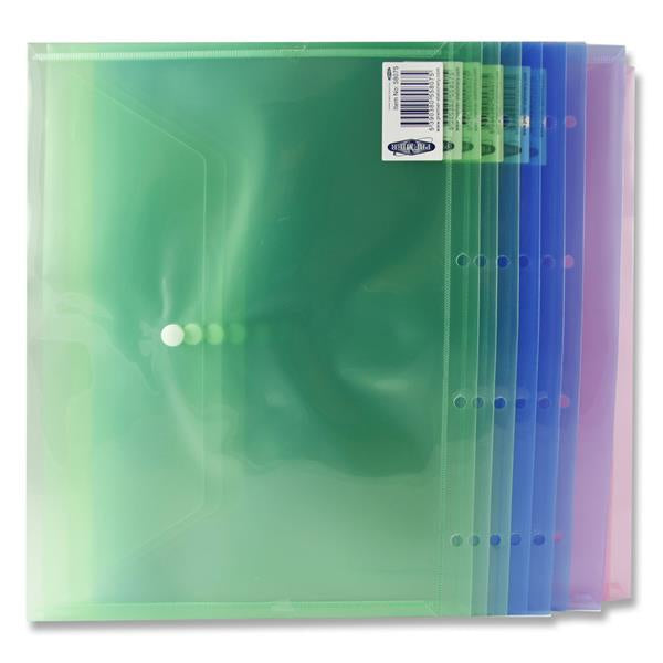 Premier Universal A4 Punched Button Wallet