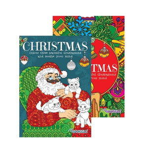Christmas Advanced Colouring Book
