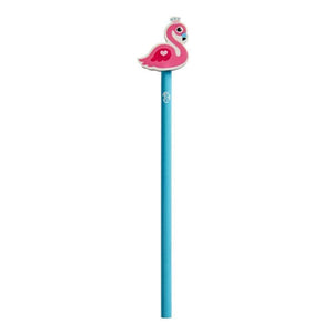 Flamingo Eraser Topper Pencil