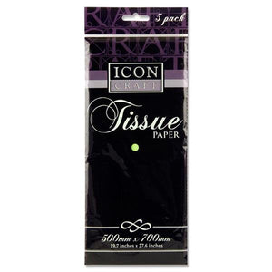 Icon Craft Pkt.5 500x700mm Tissue Paper