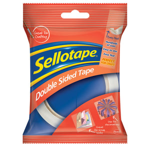 Sellotape Double Sided Tape 12mm x 33m