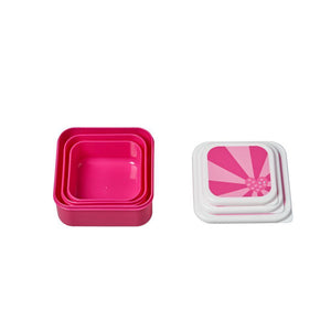 Tinc Mallo Snackboxes (set of 3) - Pink