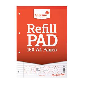 Silvine Refill Pad A4 160 Pages