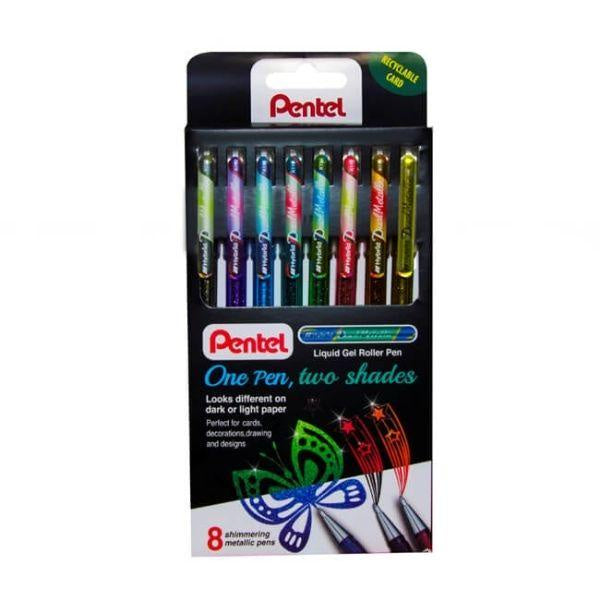 Dual Metallic Fantasy colour pack of 8