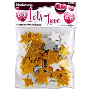 Emotionery Glitter Foam Stars