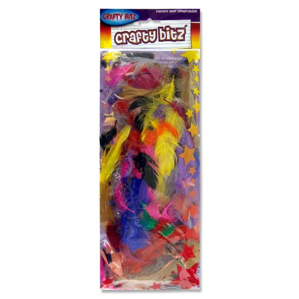 Crafty Bitz 10g Bag Exotic Feathers