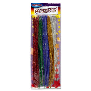 Crafty Bitz Glitter Pipe Cleaners
