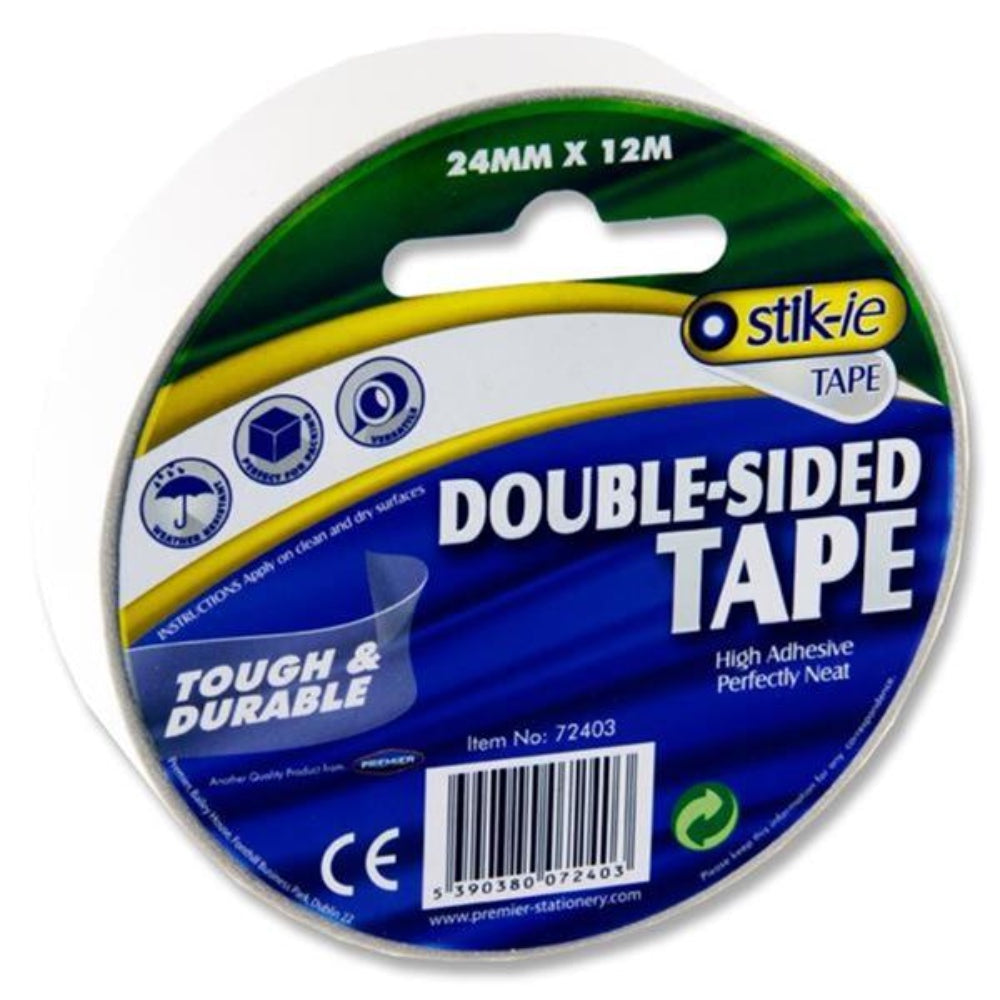 Stik-ie Double-Sided Tape 24mmx 12m