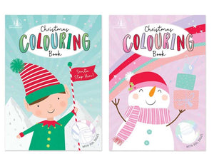 Christmas Colouring Book - Elf or Snowman