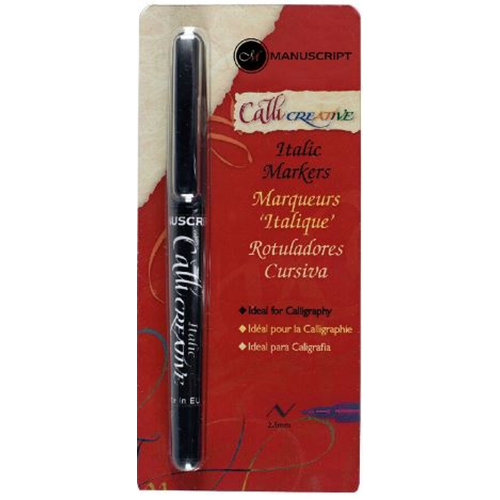 Manuscript Italic Marker 2.5mm