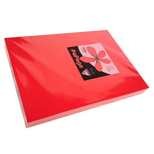 Papago Coral Red A4 80gsm (Pack 500)