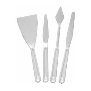 Plastic Palette Knife Set Of 4