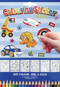 Colour your own Sticker Book