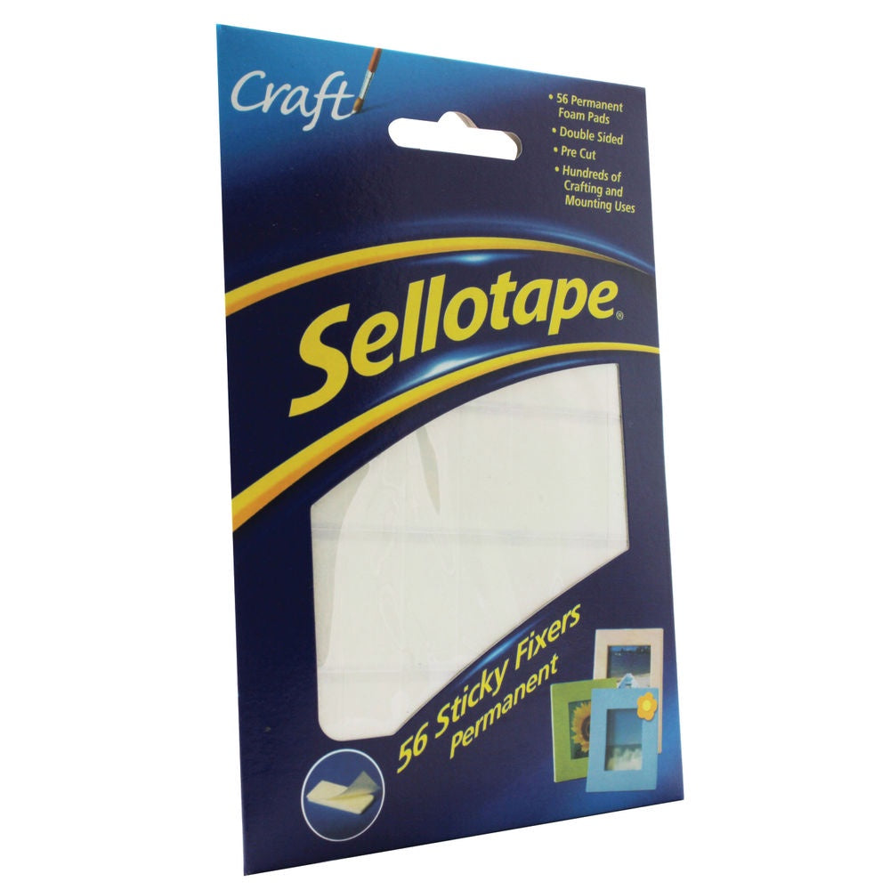 Sellotape Sticky Fixer 12x25mm P56 3798