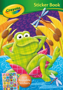 CRAYOLA STICKER BOOK FROG