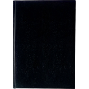 A6 Casebound Notebook black, Blue and Red