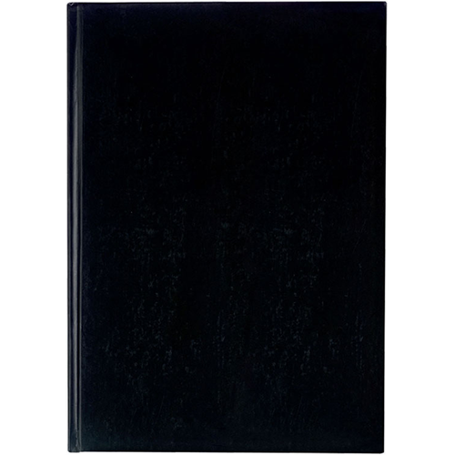 A6 Casebound Notebook black, Blue and Red