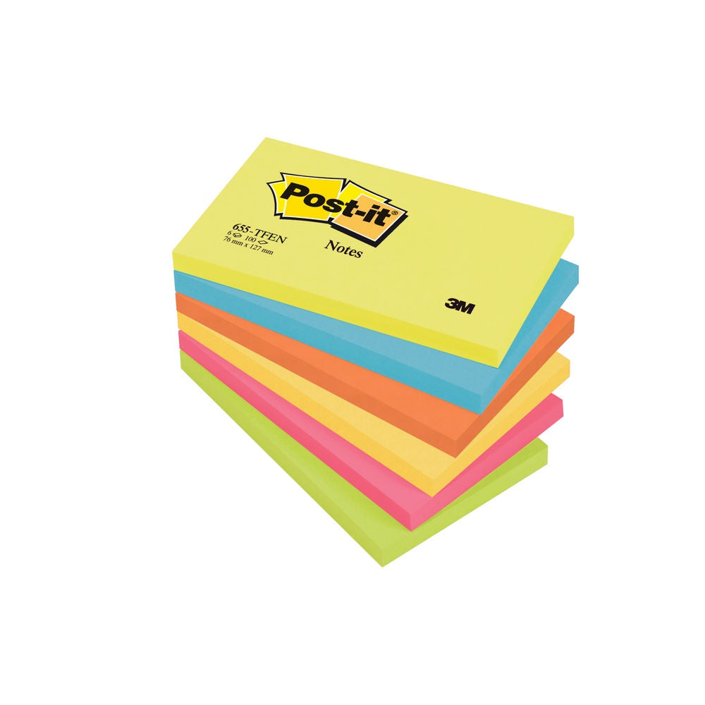 Post-It Notes Super Sticky- 76 x 127
