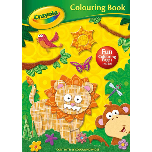 Crayola Jungle Colouring Book