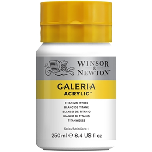 Winsor & Newton Galeria Acrylic Titanium White 250ml