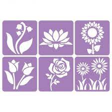 Stencils - Set of 6 Assorted