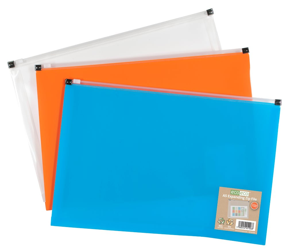 Eco-Eco A5 Expanding Zip File