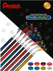 Pentel Hybrid Dual Metallic Pen