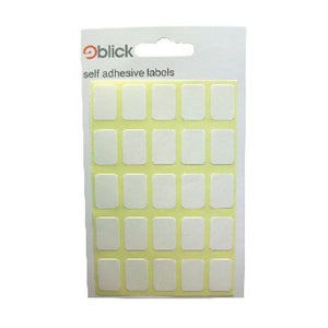 Blick Label Bag 12x18 Wht Pk175 002758