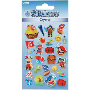 Crystal Stickers Pirates