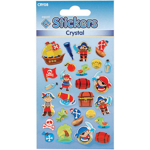 Crystal Stickers Pirates