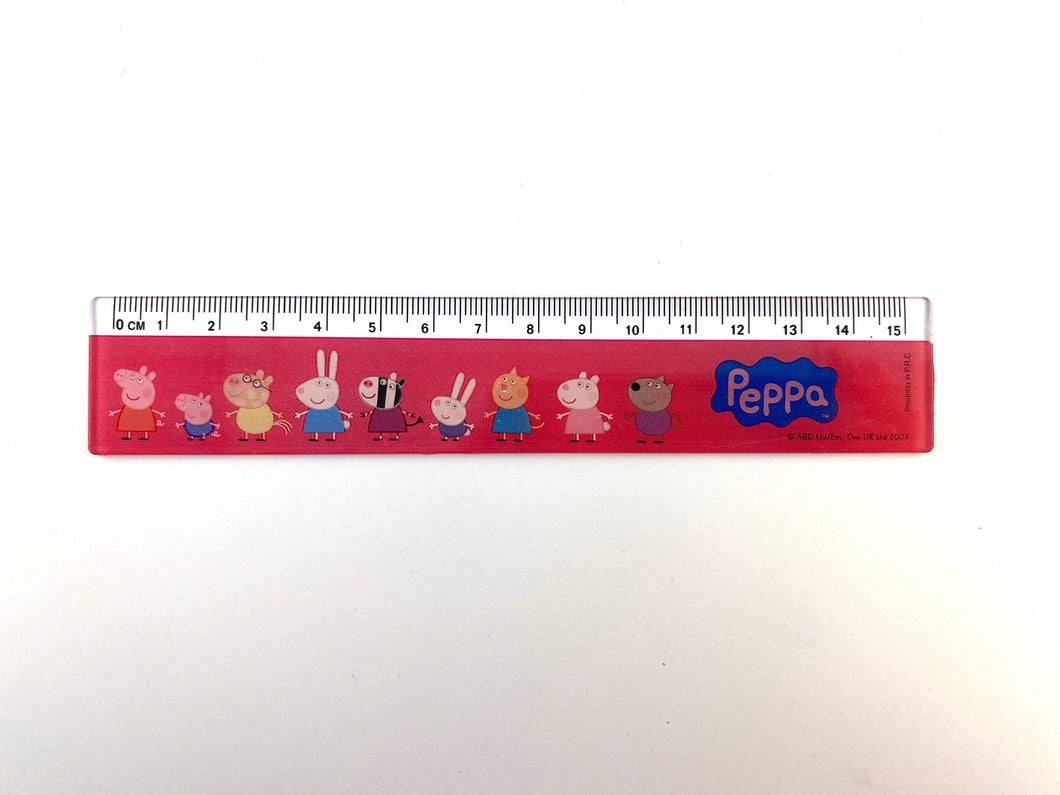 Peppa Pig Ruler 15cm