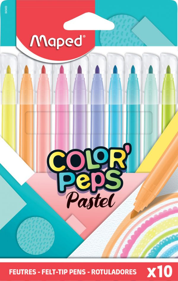 Maped Color'peps Pastel Felt Tips