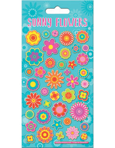 Sunny Flowers Stickers