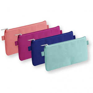 ClaireFontaine Textile Flat pencil case